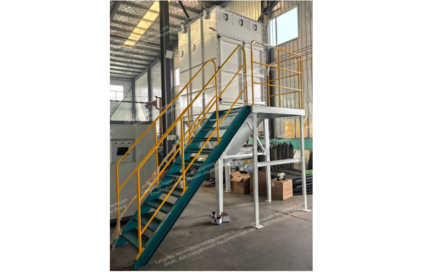 Sintered plate dust collector
