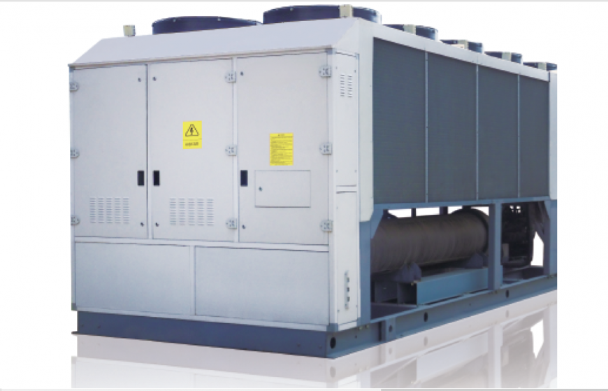 Screw-type ultra-low temperature air source heat pump